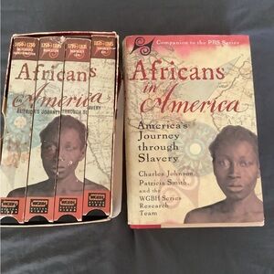 Africans in America Book and VHS Set